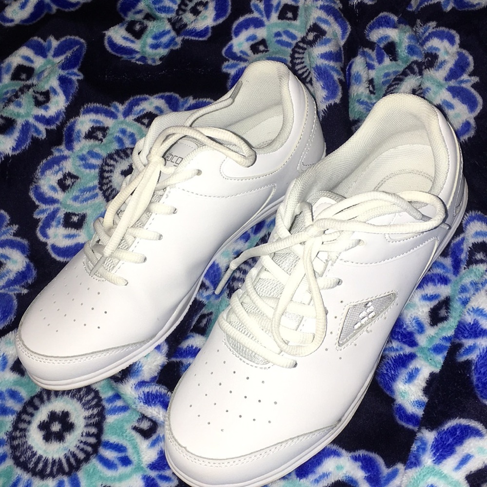 White cheer shoes